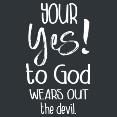 Your Yes To God | RAMO Unisex Modern Fit Tee | Women | Up to 5XL Design