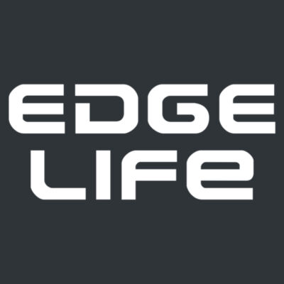 Edge Life Logo (Just words) | RAMO Unisex Modern Fit Tee | Women | Up to 5XL 2 Design