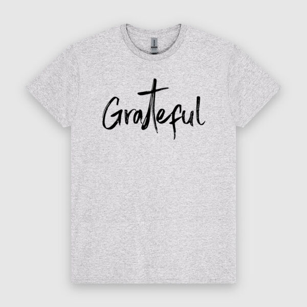 GRATEFUL | Men's T-Shirt | Black Design Thumbnail