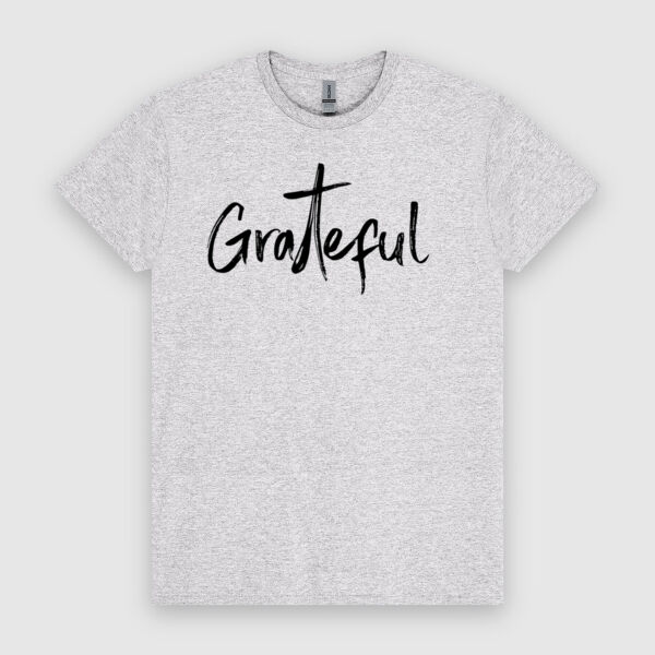 GRATEFUL | Men's T-Shirt | Black Design Thumbnail