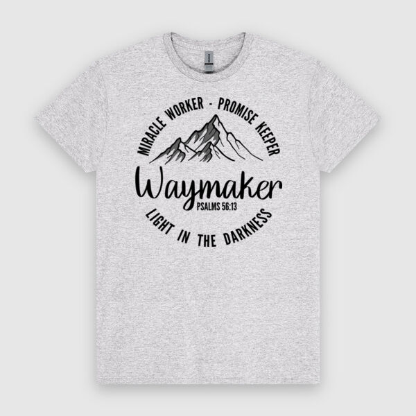 Waymaker | Unisex Men's T-Shirt | Black Design Thumbnail