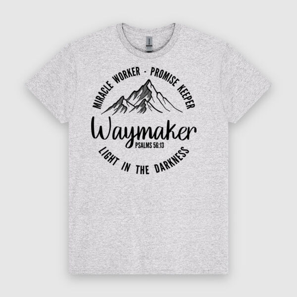 Waymaker | Unisex Men's T-Shirt | Black Design Thumbnail