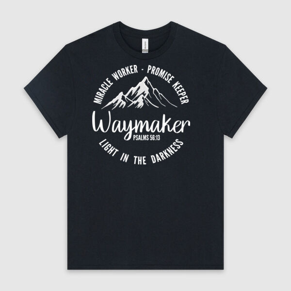 Waymaker | Unisex Men's T-Shirt | White Design Thumbnail
