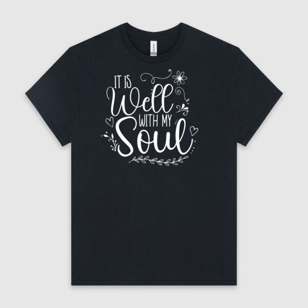 It Is Well With Soul | Men's T-Shirt | White Design Thumbnail
