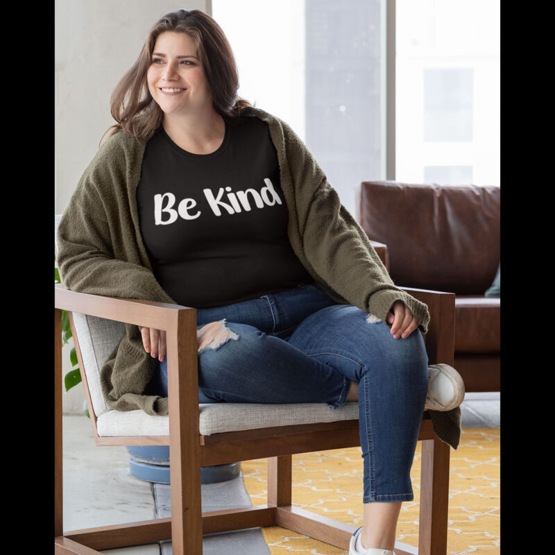 Be Kind | RAMO Unisex Modern Fit Tee | Women | Up to 5XL Thumbnail